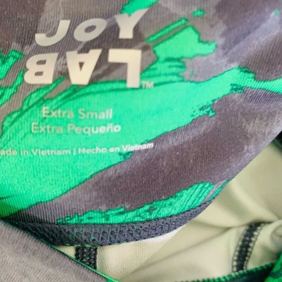 Women’s Sz XS Joy Lab Leggings Green - Picture 4 of 4